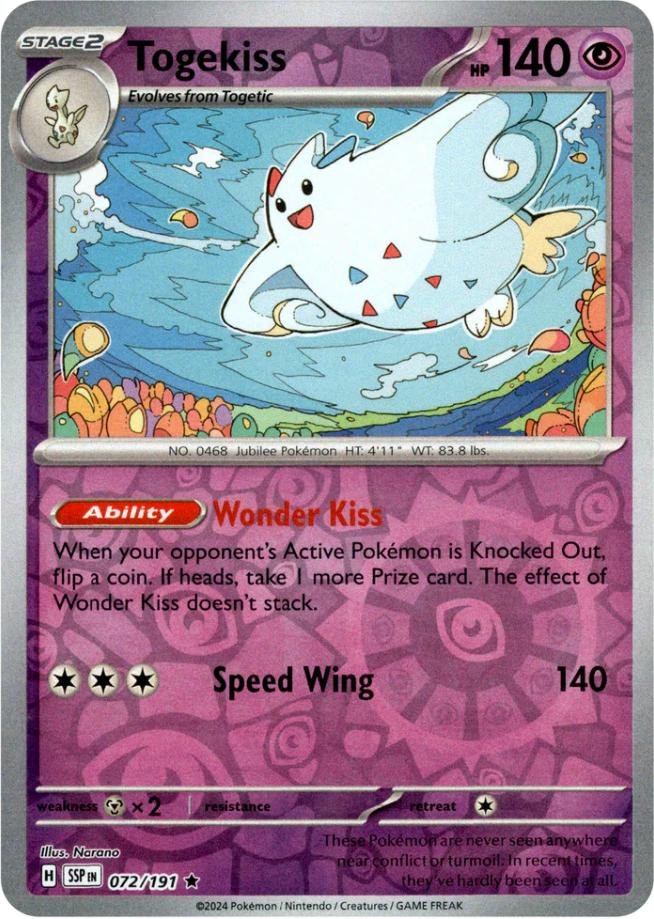 Togekiss (072/191) [Scarlet & Violet: Surging Sparks] | GnG Games