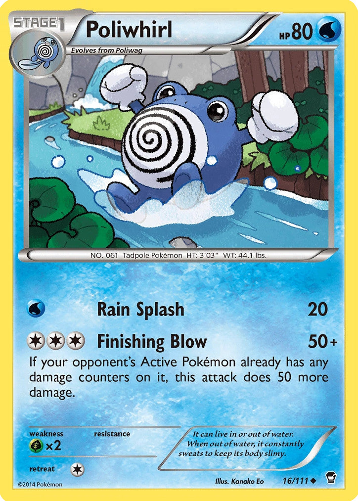 Poliwhirl (16/111) [XY: Furious Fists] | GnG Games