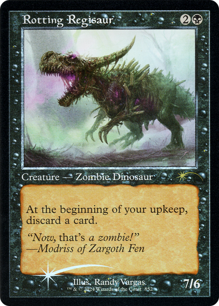 Rotting Regisaur (Retro Frame) [Secret Lair Drop Series] | GnG Games