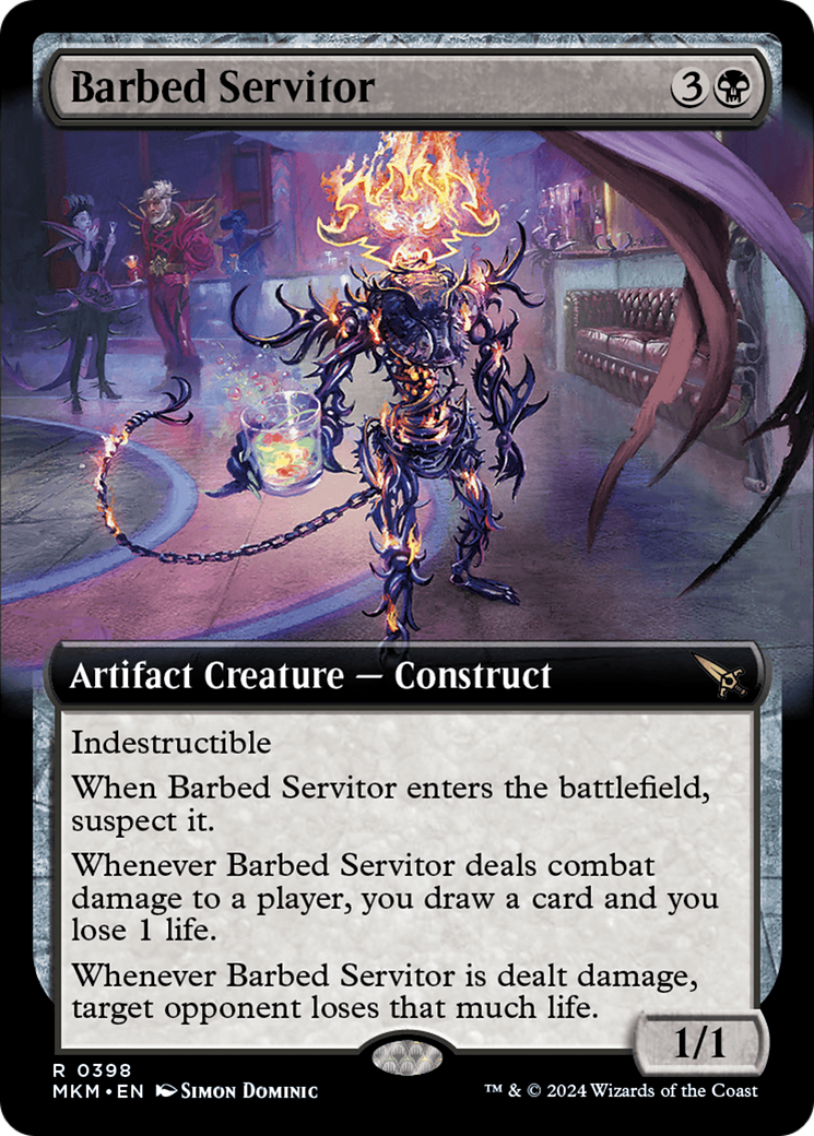 Barbed Servitor (Extended Art) [Murders at Karlov Manor] | GnG Games