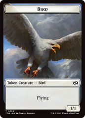 Thopter // Bird Double-Sided Token [Tarkir: Dragonstorm Commander Tokens] | GnG Games