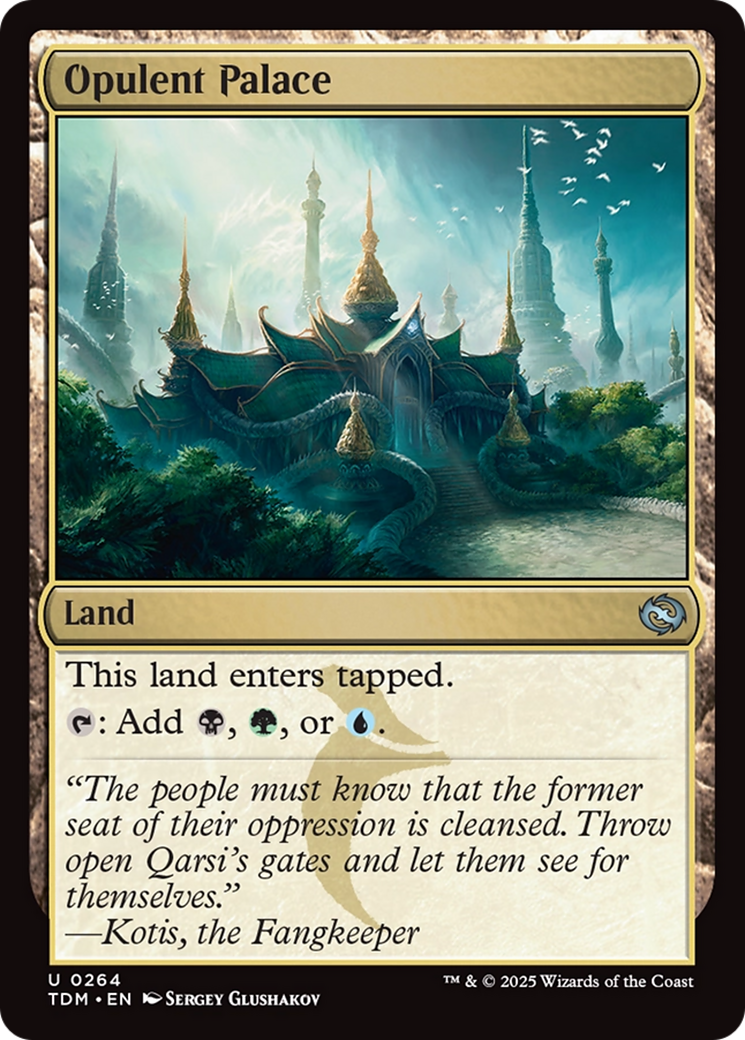Opulent Palace [Tarkir: Dragonstorm] | GnG Games