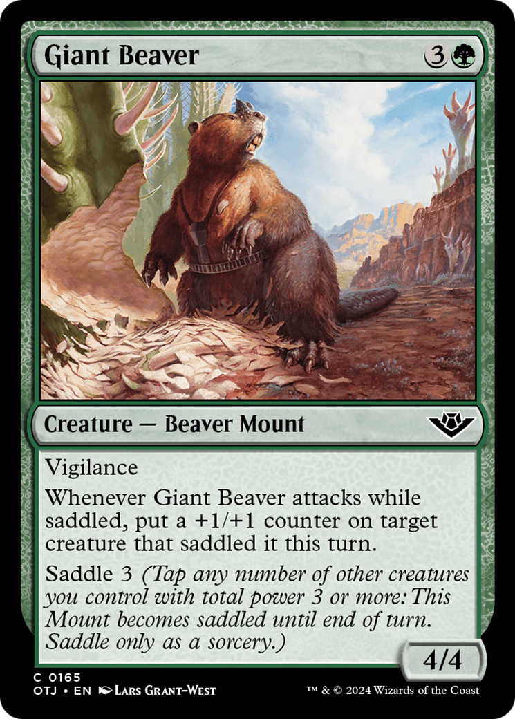 Giant Beaver [Outlaws of Thunder Junction] | GnG Games