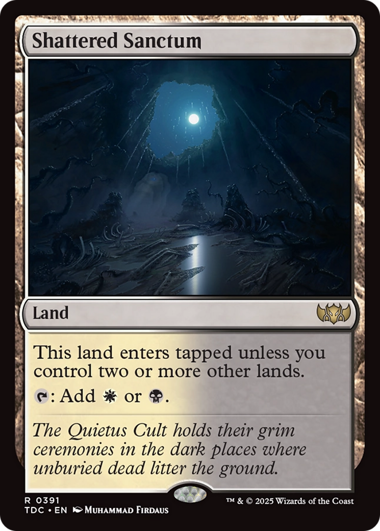 Shattered Sanctum [Tarkir: Dragonstorm Commander] | GnG Games
