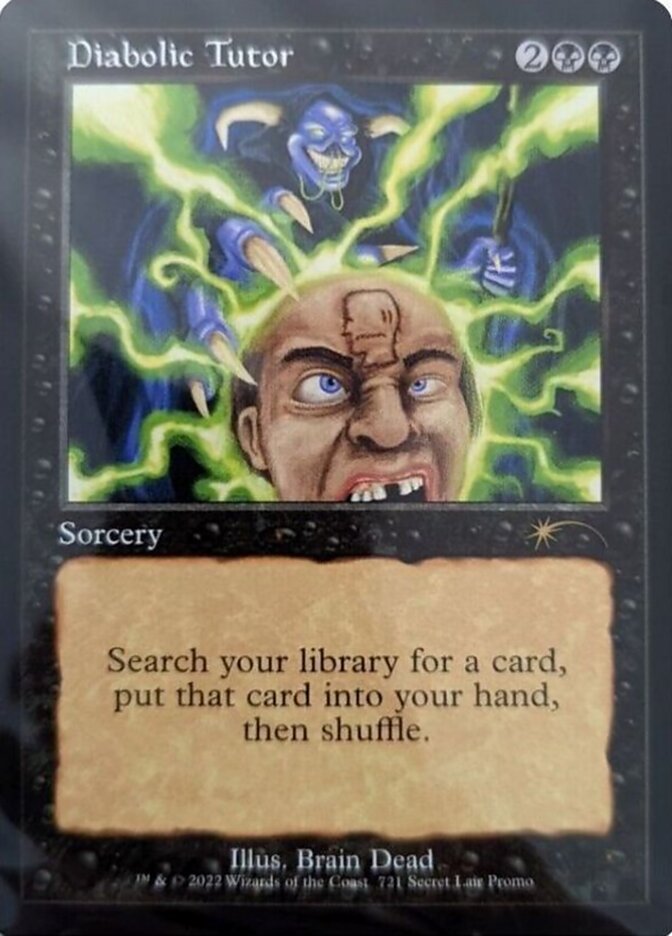 Diabolic Tutor (Retro) [Secret Lair Drop Promos] | GnG Games