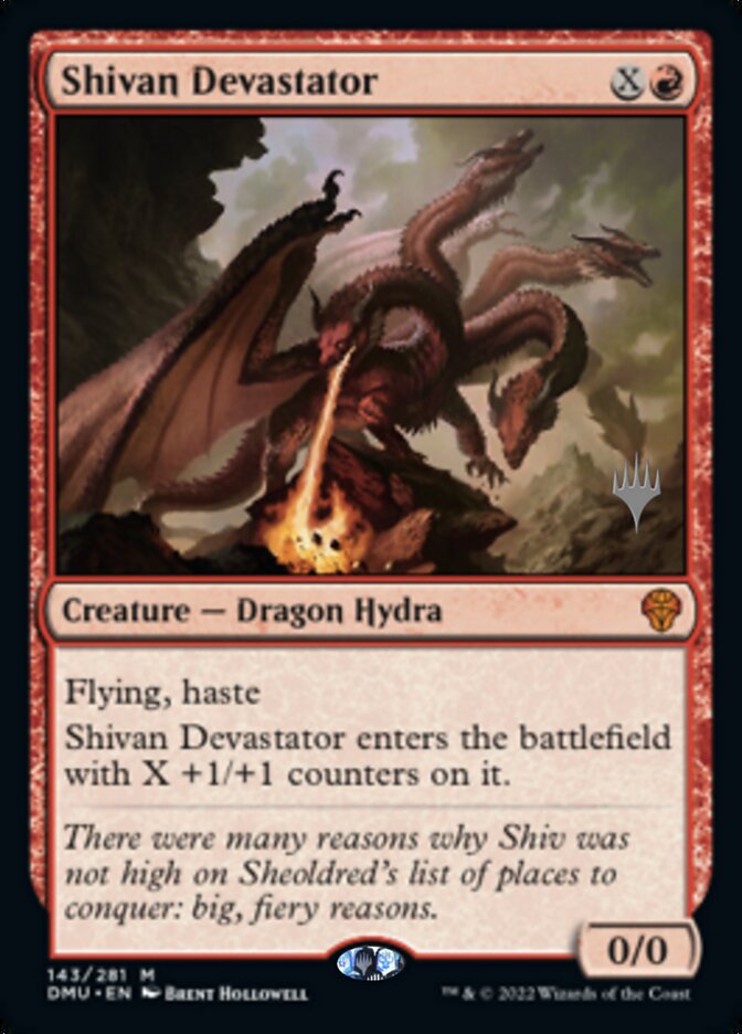 Shivan Devastator (Promo Pack) [Dominaria United Promos] | GnG Games