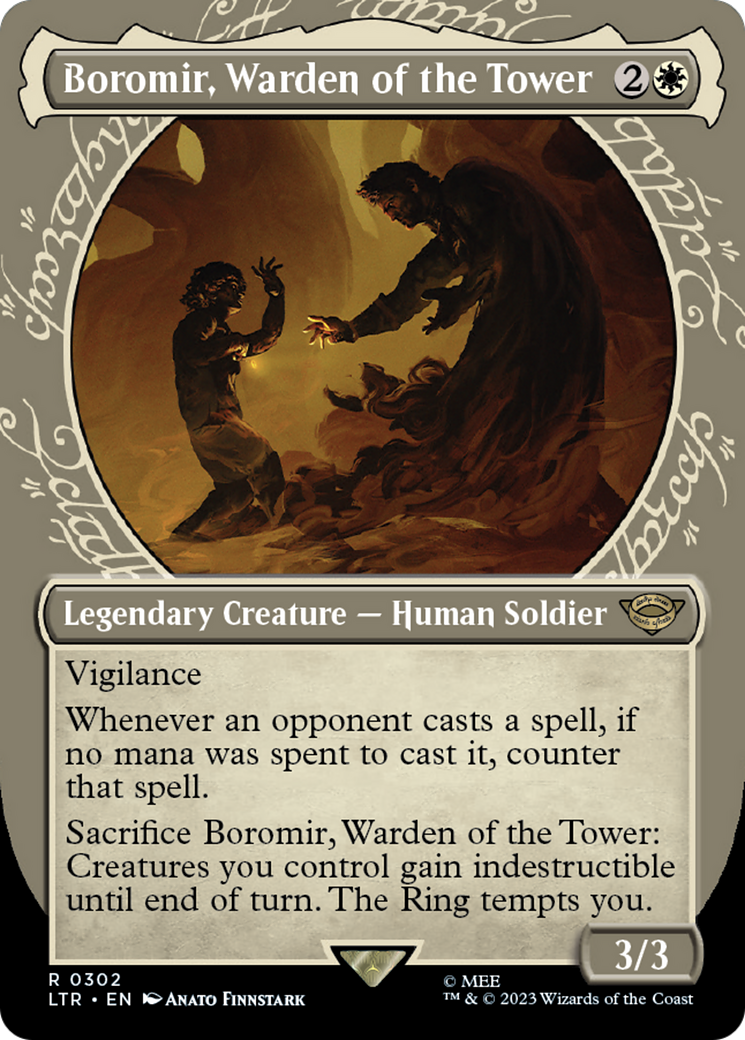 Boromir, Warden of the Tower (Showcase Ring Frame) [The Lord of the Rings: Tales of Middle-Earth] | GnG Games