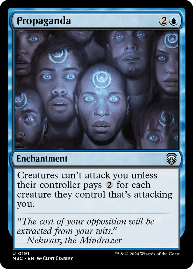 Propaganda (Ripple Foil) [Modern Horizons 3 Commander] | GnG Games