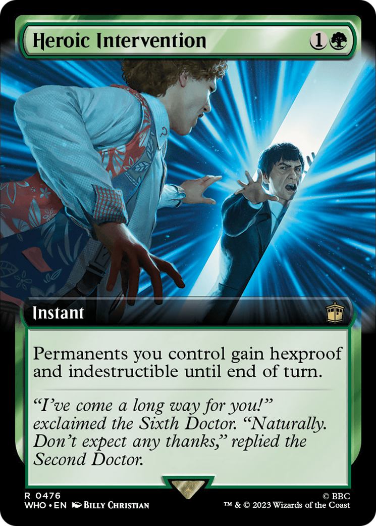 Heroic Intervention (Extended Art) [Doctor Who] | GnG Games