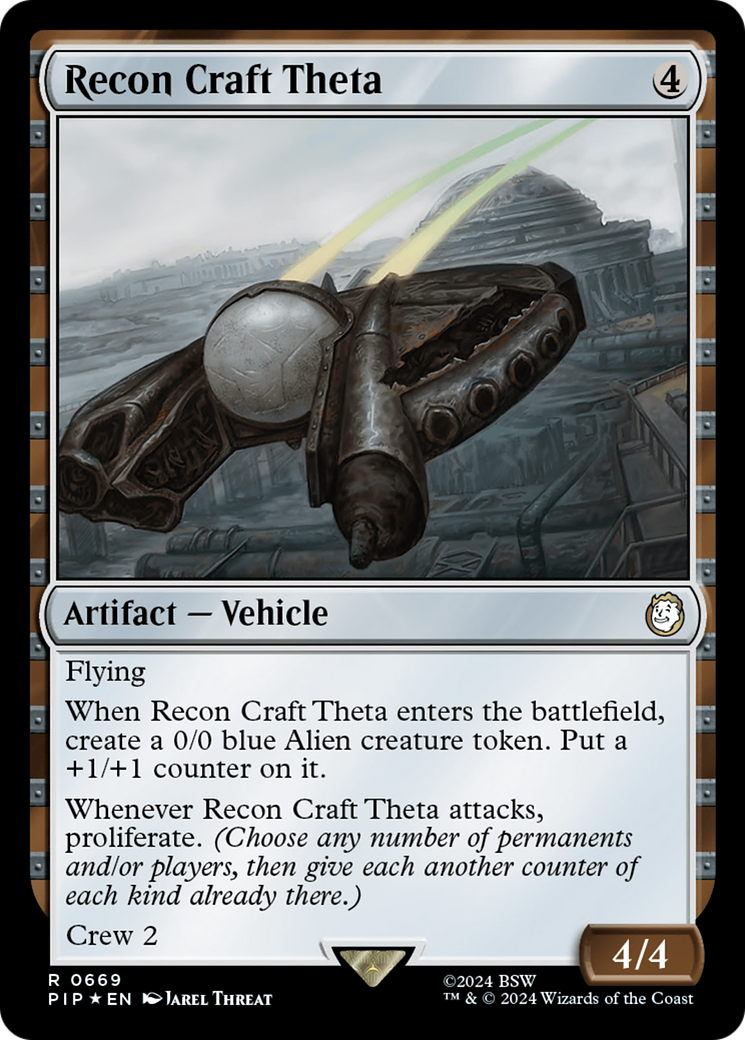 Recon Craft Theta (Surge Foil) [Fallout] | GnG Games