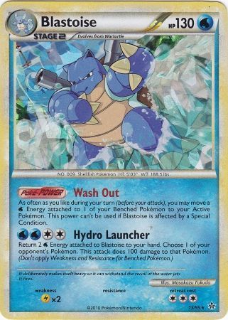 Blastoise (13/95) (Cracked Ice Holo) [HeartGold & SoulSilver: Unleashed] | GnG Games