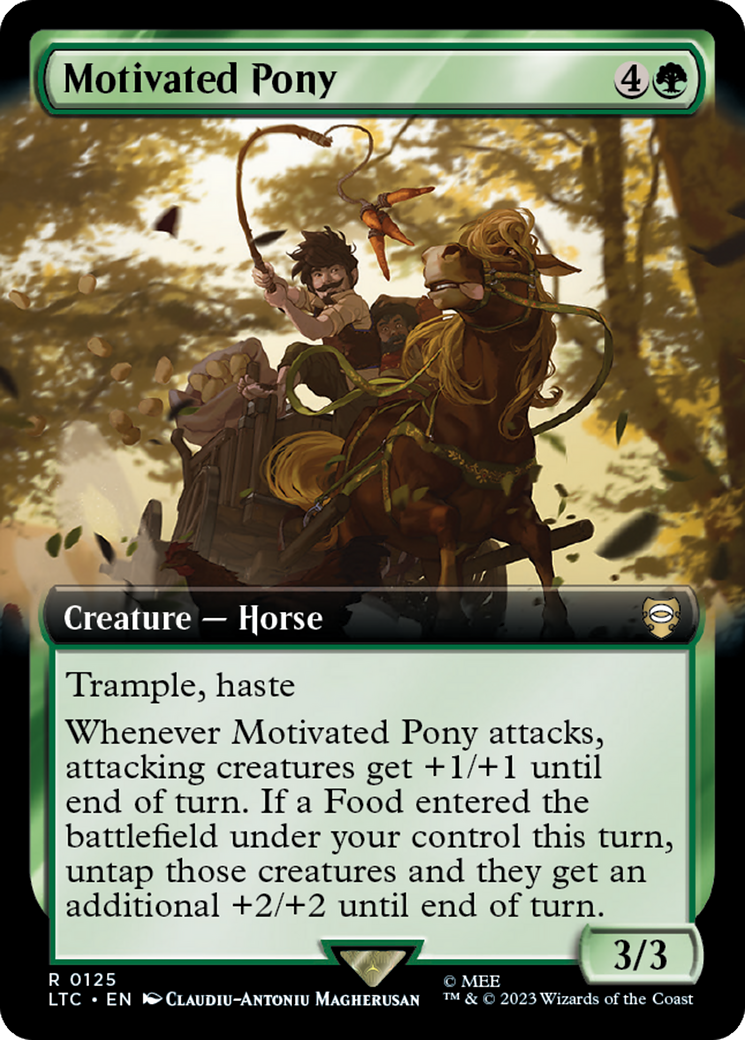 Motivated Pony (Extended Art) [The Lord of the Rings: Tales of Middle-Earth Commander] | GnG Games