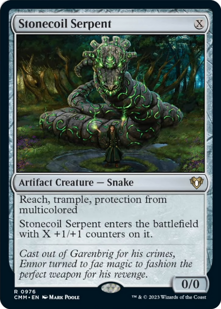 Stonecoil Serpent [Commander Masters] | GnG Games