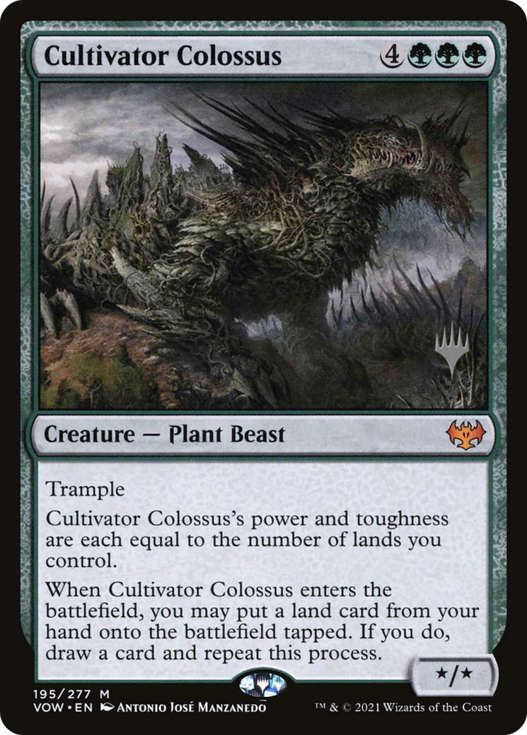 Cultivator Colossus Art Card [Innistrad Remastered Art Series] | GnG Games