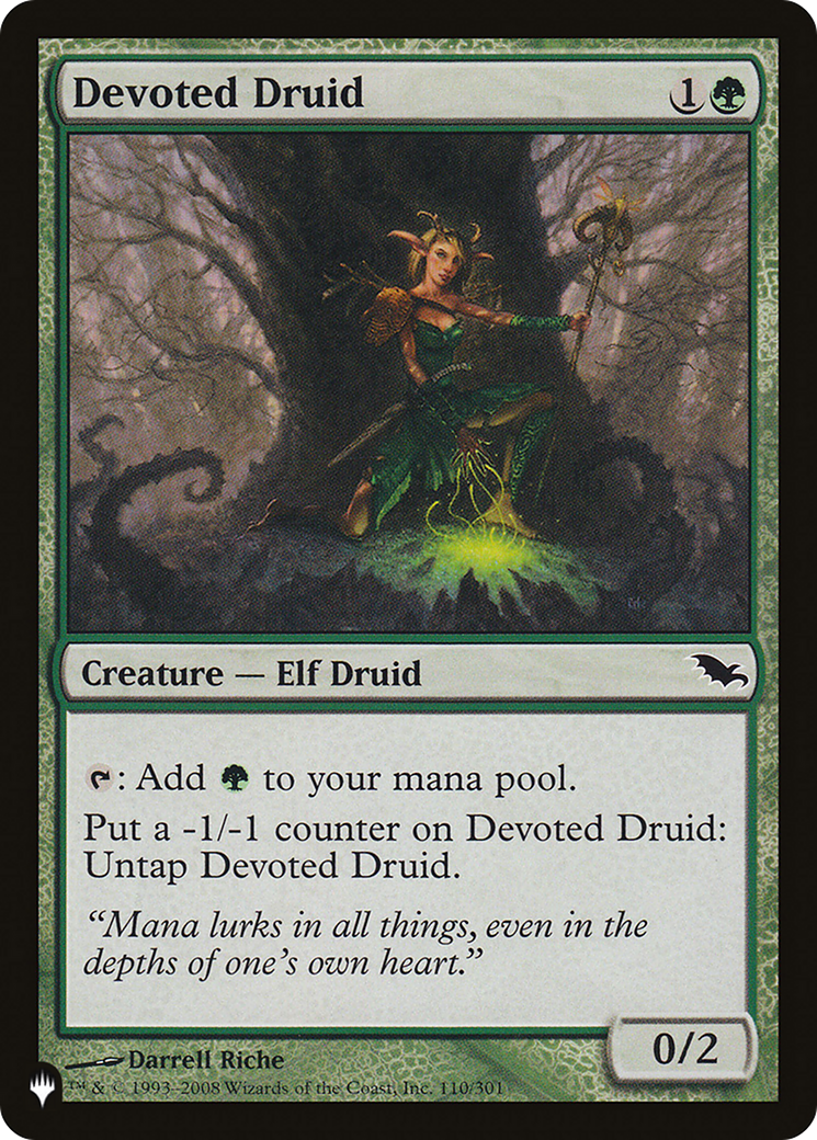 Devoted Druid (SHM) [The List] | GnG Games