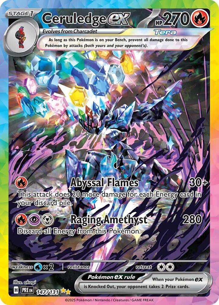 Ceruledge ex (147/131) [Scarlet & Violet: Prismatic Evolutions] | GnG Games