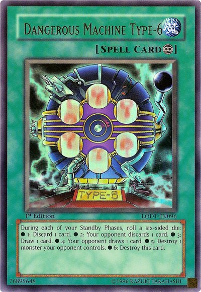 Dangerous Machine Type-6 [LODT-EN096] Ultra Rare | GnG Games