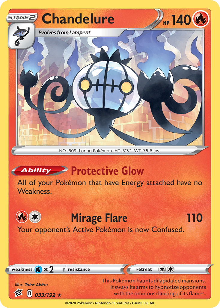 Chandelure (033/192) [Sword & Shield: Rebel Clash] | GnG Games