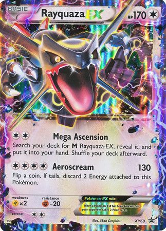 Rayquaza EX (XY69) (Jumbo Card) [XY: Black Star Promos] | GnG Games