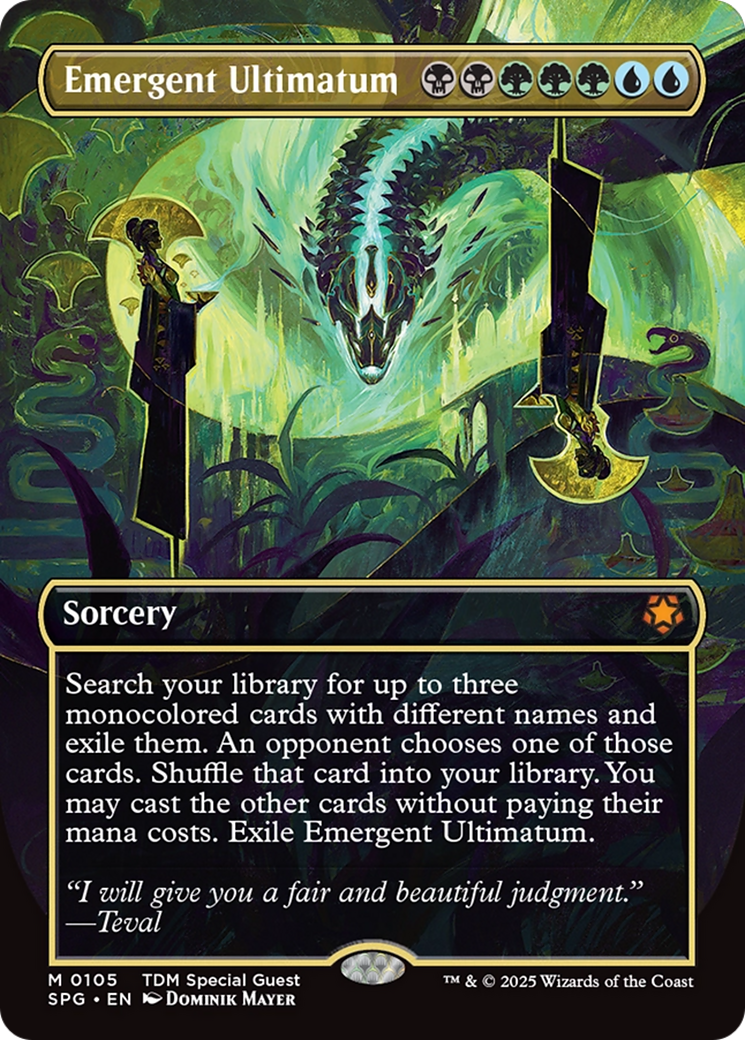 Emergent Ultimatum (Borderless) [Tarkir: Dragonstorm Special Guests] | GnG Games