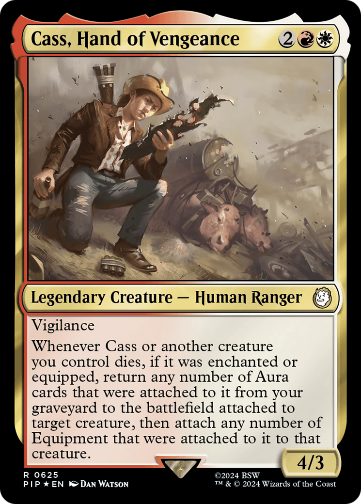 Cass, Hand of Vengeance (Surge Foil) [Fallout] | GnG Games