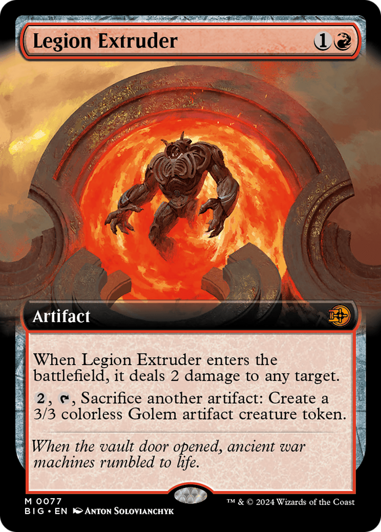 Legion Extruder (Extended Art) [Outlaws of Thunder Junction: The Big Score] | GnG Games