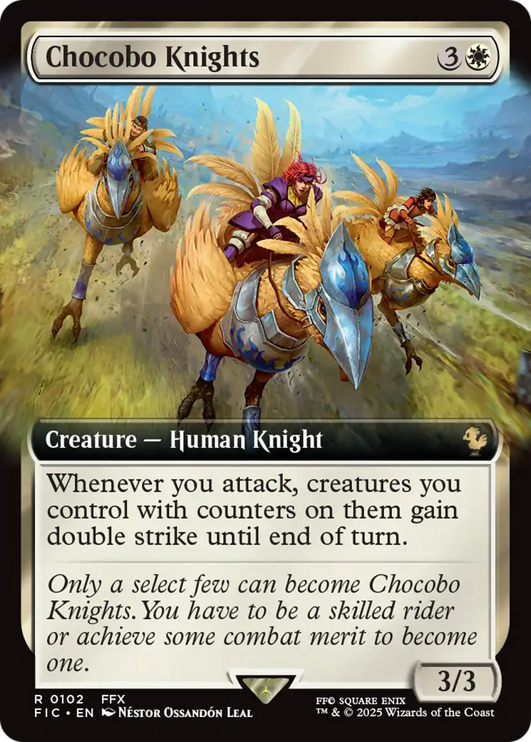 Chocobo Knights (Extended Art) [FINAL FANTASY Commander] | GnG Games