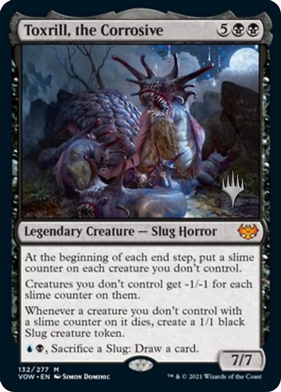 Toxrill, the Corrosive (Promo Pack) [Innistrad: Crimson Vow Promos] | GnG Games