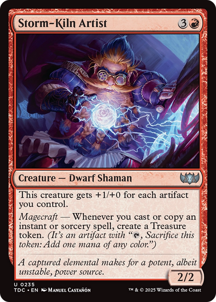 Storm-Kiln Artist [Tarkir: Dragonstorm Commander] | GnG Games