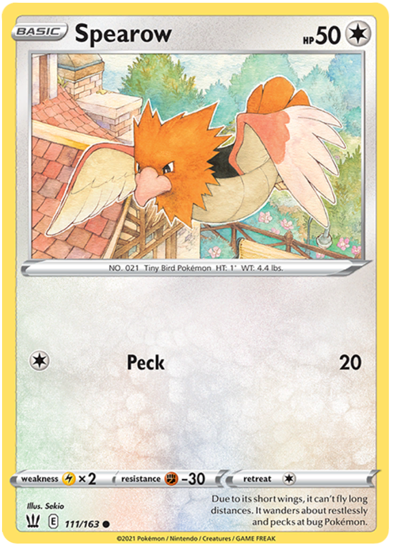Spearow (111/163) [Sword & Shield: Battle Styles] | GnG Games