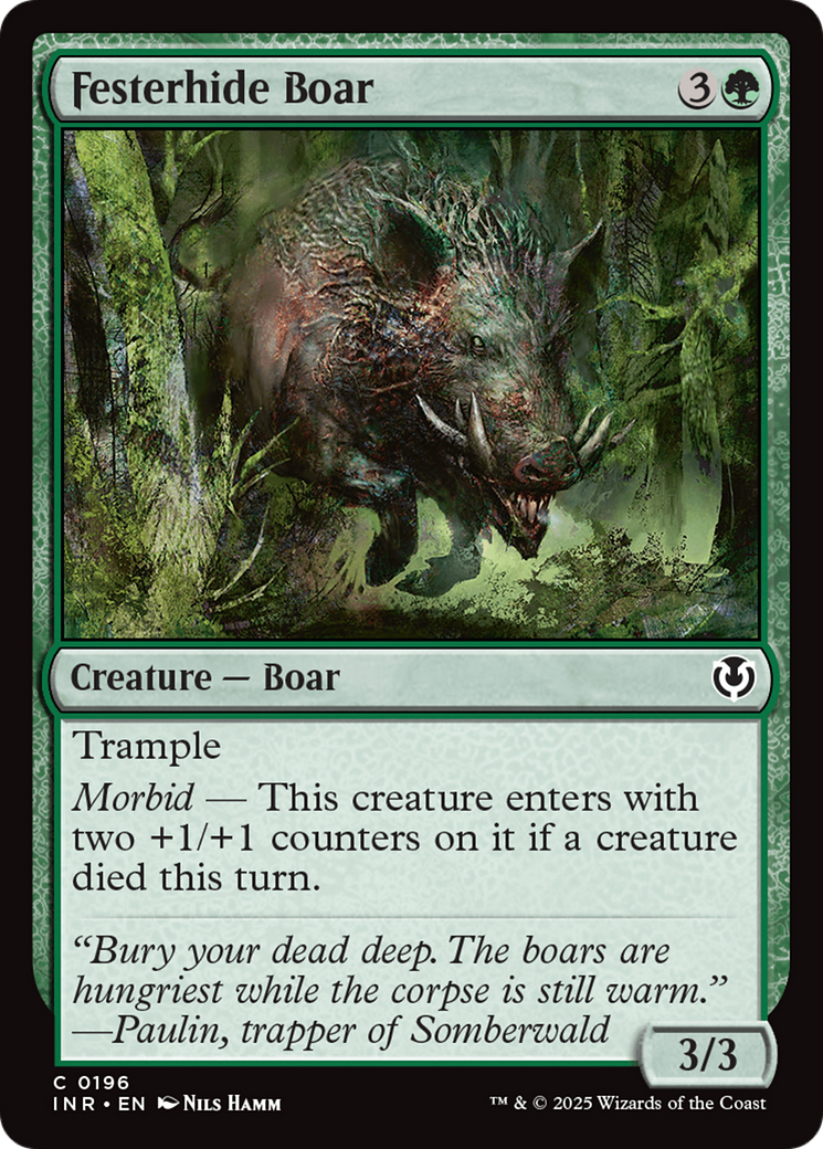 Festerhide Boar [Innistrad Remastered] | GnG Games