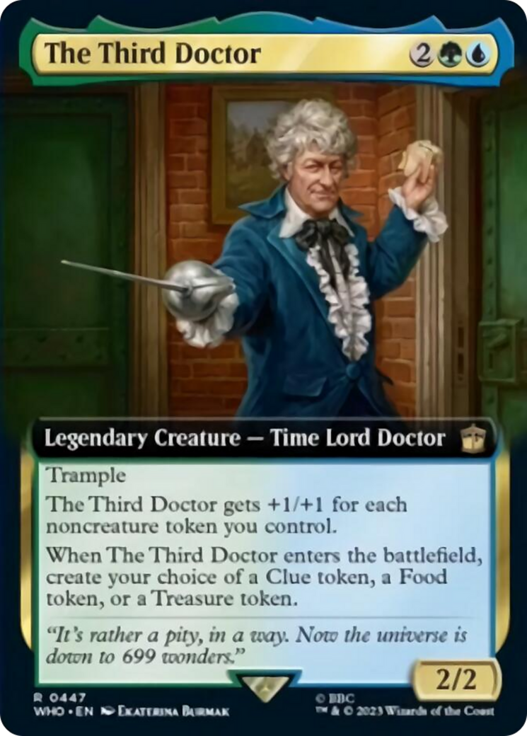 The Third Doctor (Extended Art) [Doctor Who] | GnG Games