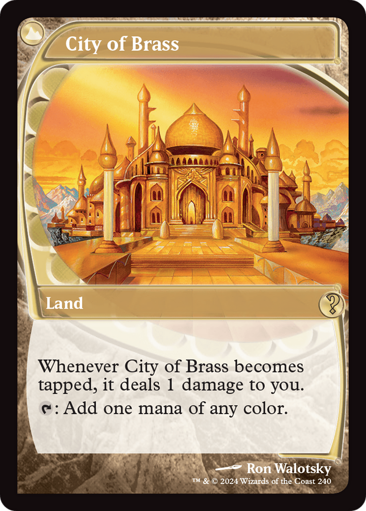 City of Brass (Future Sight) [Mystery Booster 2] | GnG Games