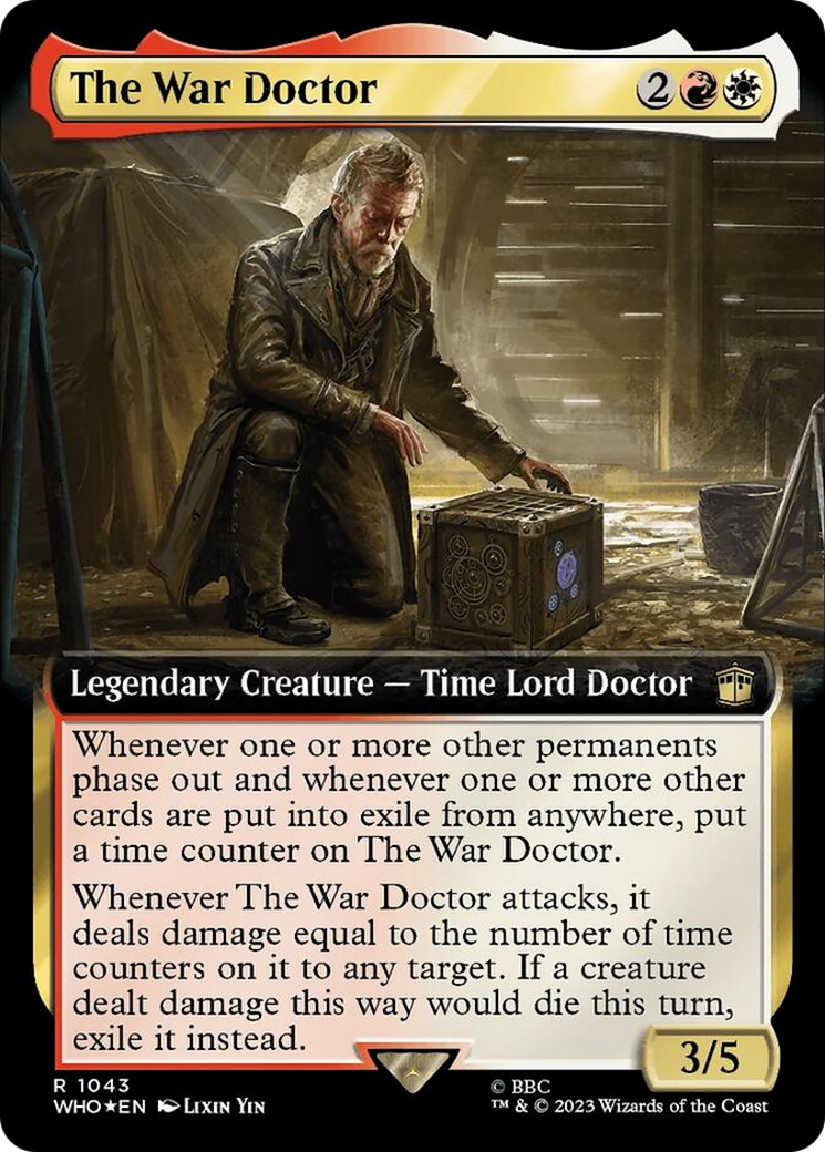 The War Doctor (Extended Art) (Surge Foil) [Doctor Who] | GnG Games