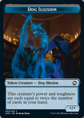 Dog Illusion // Vecna Double-Sided Token [Dungeons & Dragons: Adventures in the Forgotten Realms Tokens] | GnG Games