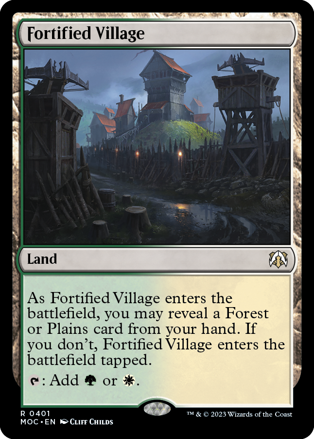 Fortified Village [March of the Machine Commander] | GnG Games