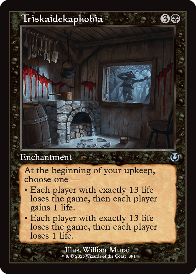 Triskaidekaphobia (Retro Frame) [Innistrad Remastered] | GnG Games