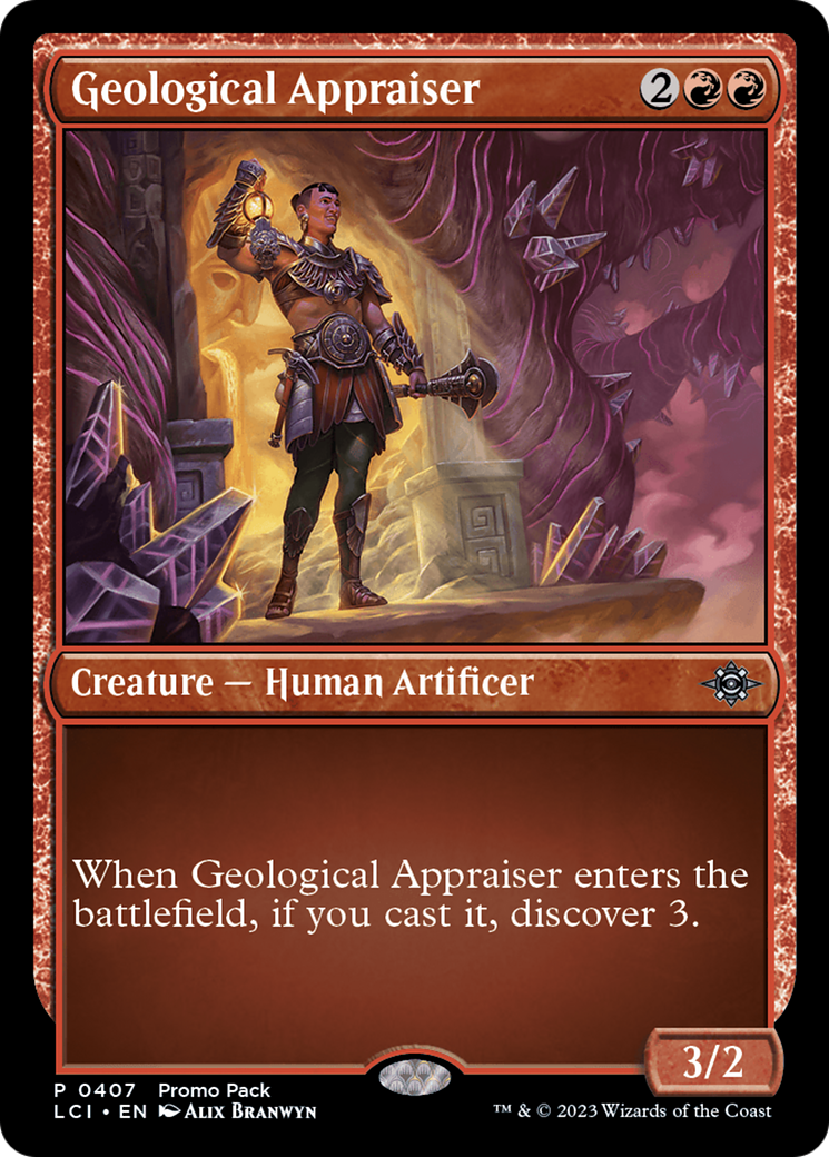 Geological Appraiser [The Lost Caverns of Ixalan Promos] | GnG Games