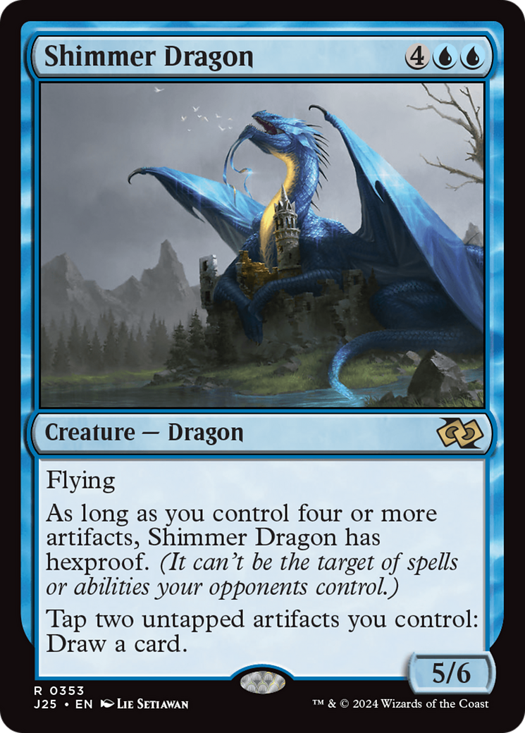 Shimmer Dragon [Foundations Jumpstart] | GnG Games