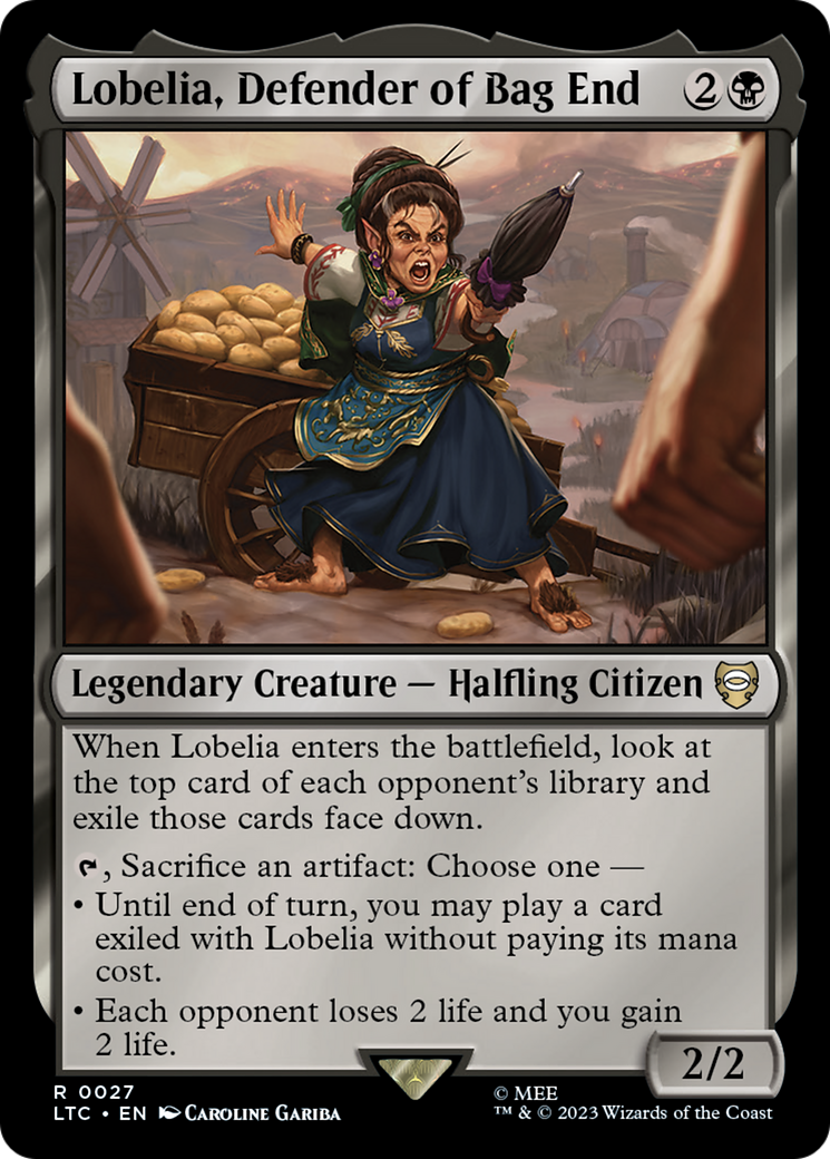 Lobelia, Defender of Bag End [The Lord of the Rings: Tales of Middle-Earth Commander] | GnG Games