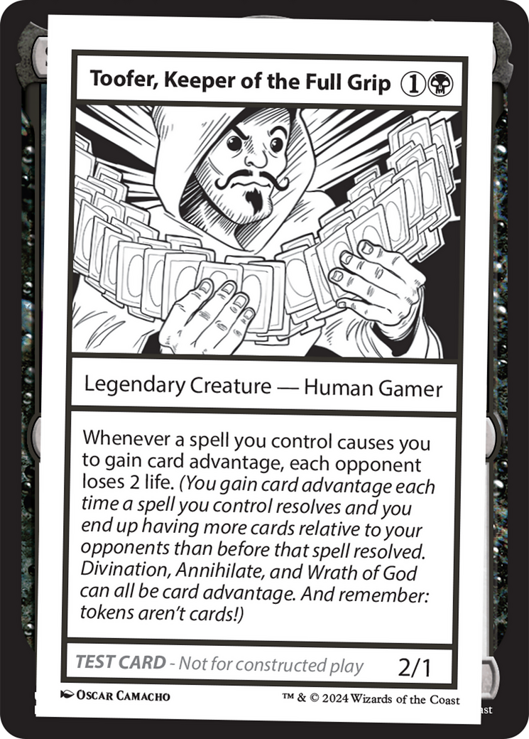 Toofer, Keeper of the Full Grip [Mystery Booster 2 Playtest Cards] | GnG Games