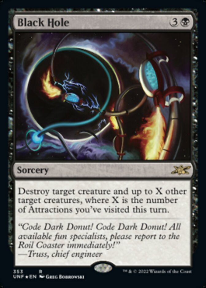 Black Hole (Galaxy Foil) [Unfinity] | GnG Games
