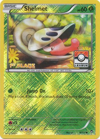 Shelmet (8/111) (League Promo 1st Place) [XY: Furious Fists] | GnG Games