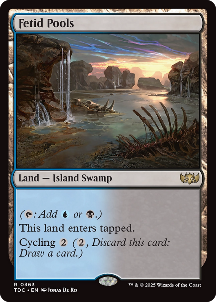 Fetid Pools [Tarkir: Dragonstorm Commander] | GnG Games