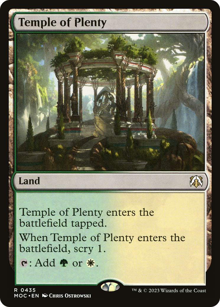 Temple of Plenty [March of the Machine Commander] | GnG Games