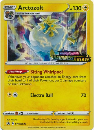 Arctozolt (SWSH036) (Prerelease Promo) [Sword & Shield: Black Star Promos] | GnG Games