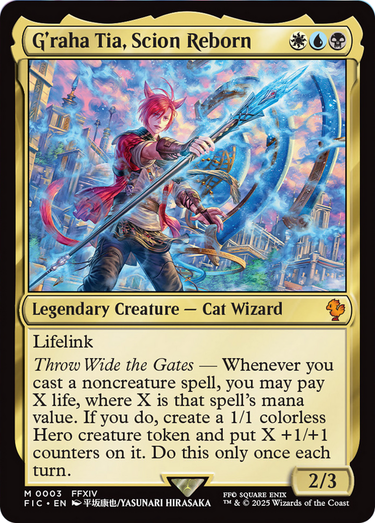 G'raha Tia, Scion Reborn [FINAL FANTASY Commander] | GnG Games