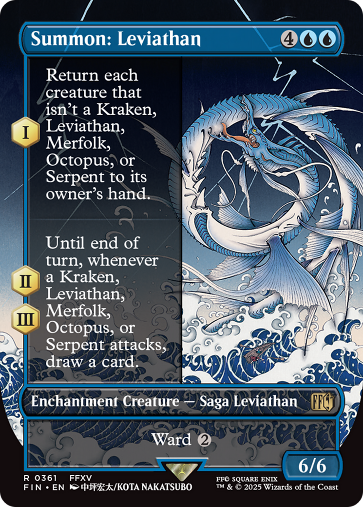 Summon: Leviathan (Borderless) [FINAL FANTASY] | GnG Games