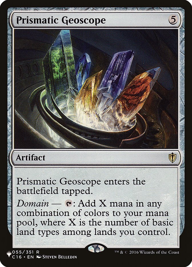 Prismatic Geoscope [The List] | GnG Games