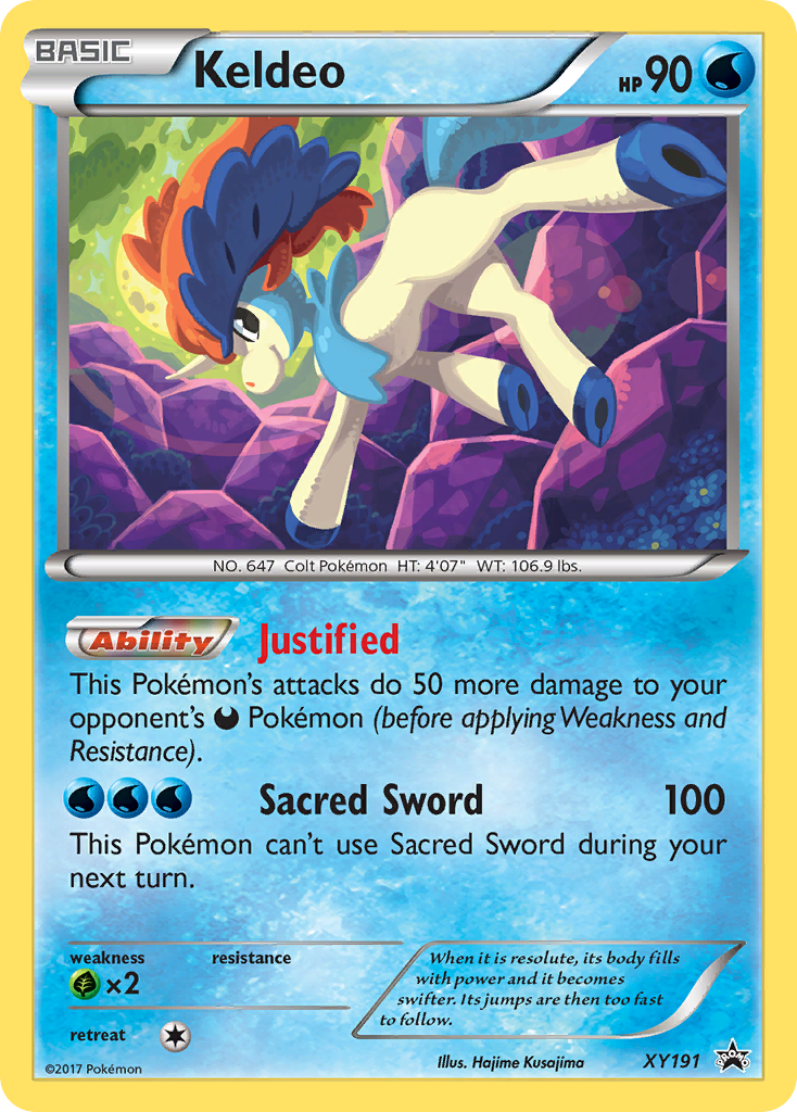 Keldeo (XY191) [XY: Black Star Promos] | GnG Games